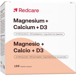 Redcare Magnésium + Calcium + D3