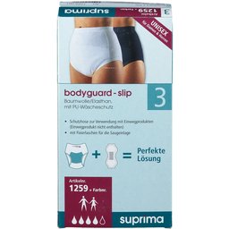 Suprima 1259 Body Guard Slip 3 Dame Blanc XLarge