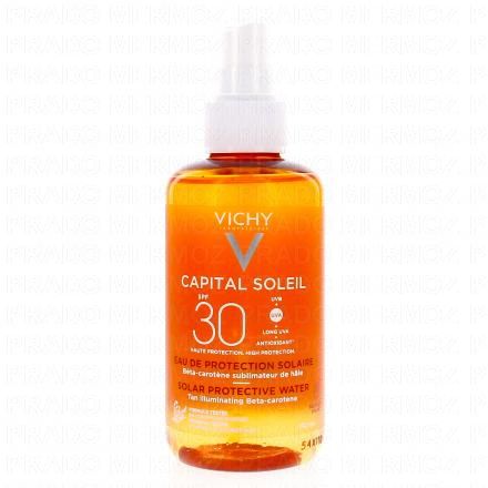 Capital soleil - Eau de protection solaire au béta-carotène SPF30 spray 200ml
