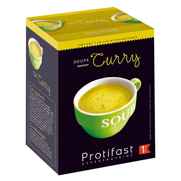 Soupe Hyperprotéinée Curry 7 sachets