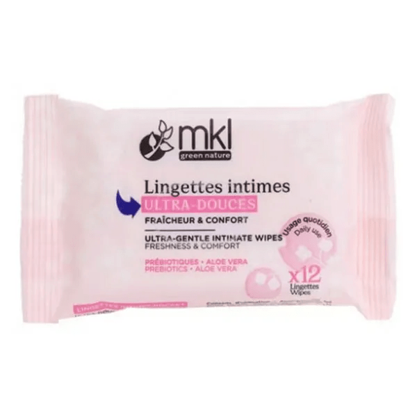 MKL Lingettes intimes ultra-douces x12