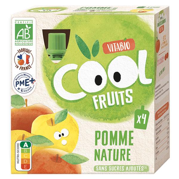 Cool Fruits Pomme de Nouvelle-Aquitaine Acérola Bio 4 x 90g