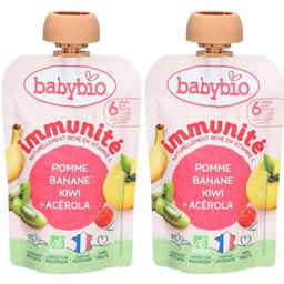 Babybio Pomme Banane Kiwi Acerola