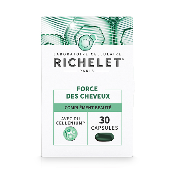 Force des Cheveux, Complément Alimentaire Cheveux, 30 Capsules