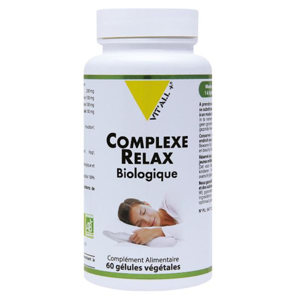 Complexe Relax Bio 60 gélules végétales