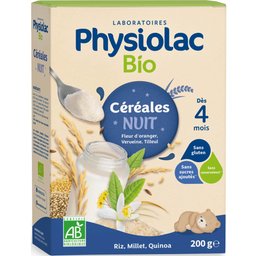 Céréales Nuit Bébé Dès 4M Bio 200g