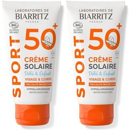 Crème Solaire Bébé & Enfant Sport Spf50+