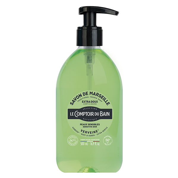 Savon de Marseille Verveine Extra Doux 500ml