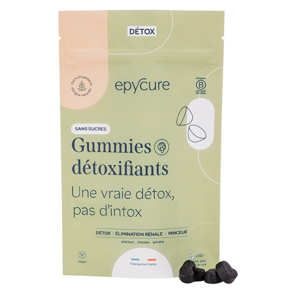 Minceur&Détox Gummies Détoxifiants Perte de Poids & Détox 60 gummies
