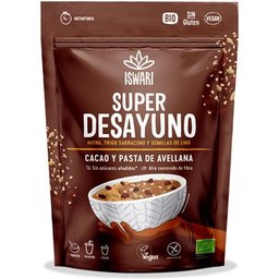 Super Petit-Déjeuner Cacao Noisettes Sans Gluten Eco 360g