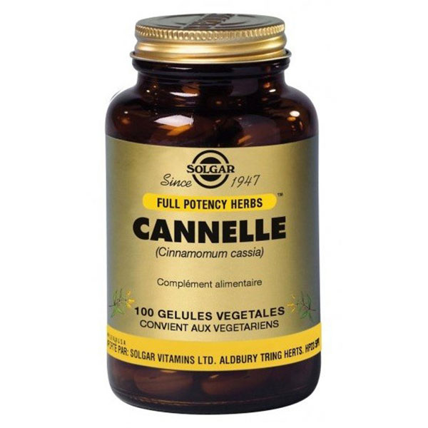 Cannelle 100 gélules végétales