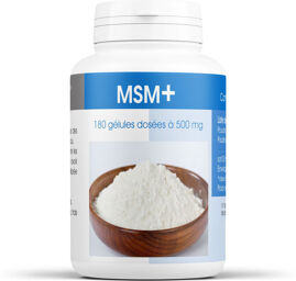 Méthylsulfonylméthane - MSM+ - 180 Gélules
