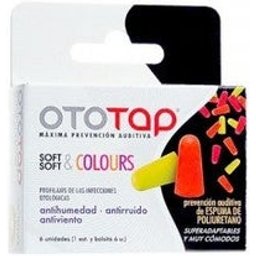Ototap Soft & Colours bouchons d'oreille en polyuréthane 6 pcs