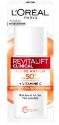 Revitalift Clinical Fluide Anti-UV SPF50+ 50 ml - Boîte 50 ml