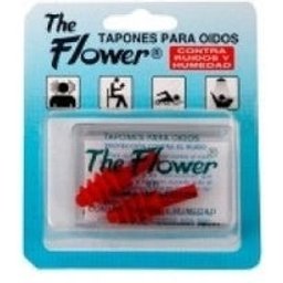 Les bouchons d'oreille Flower Rubber 2 pcs
