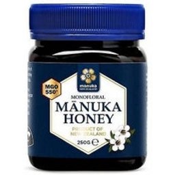 Miel de Manuka Monofloral de Nouvelle Zélande Mgo 550+ 250g