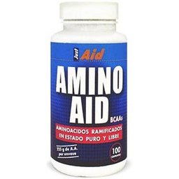Just Aid Amino Aid Bcaa Acides aminés à chaîne ramifiée 100Comp