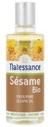 Huile de Sésame Bio - 100% Pure - Nourrissante - Flacon 100 ml