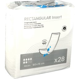 Rectangular Insert Maxi Plus 15 x 60 cm