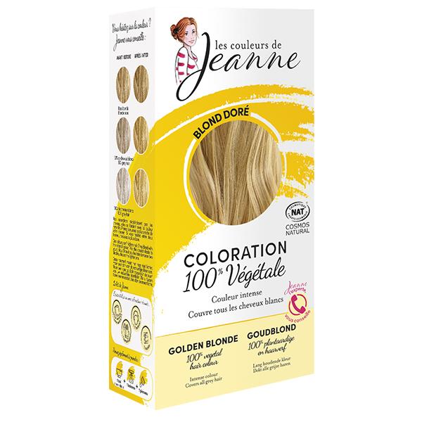 Coloration Végétale Blond Doré 100g