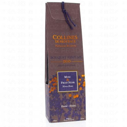 COLLINES DE PROVENCE Bouquet parfumé Duo Musc et fruit noir 100ml