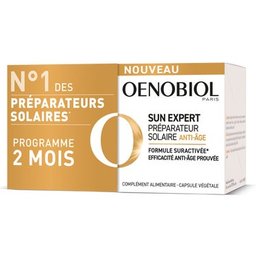 Oenobiol Sun Expert Preparateur Solaire Anti-Âge 2x30caps