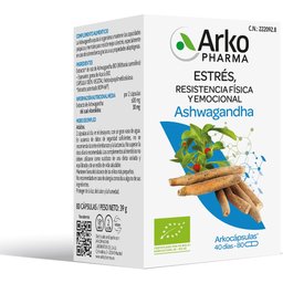 Arkocápsulas Ashwagandha BIO 84 caps