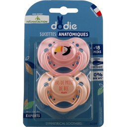 Sucettes Anatomiques Toucan +6M A105 2 Unités