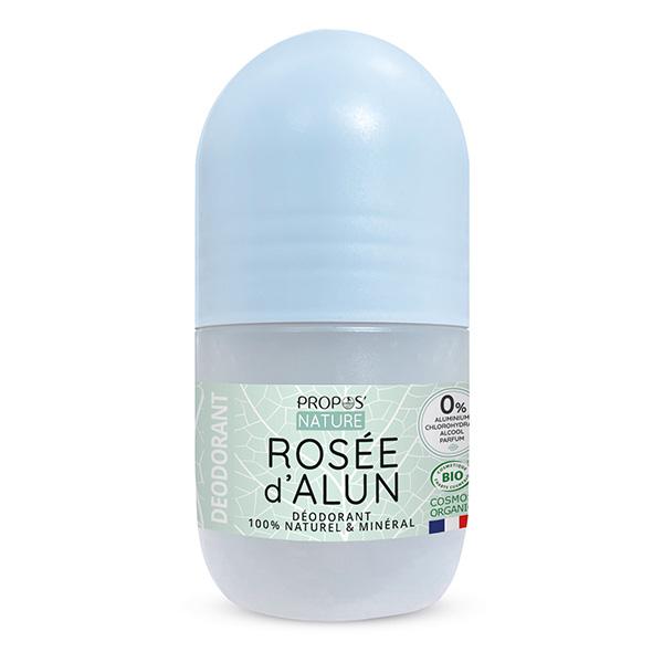 - Roll-on déodorant Rosée d'Alun - 99% naturel - 50ml