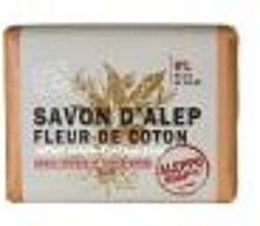 Savon d'Alep Fleur de Coton Peaux Sèches et Intolérantes 100 g - Pain 100 g