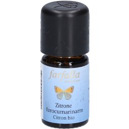 Citron bio pauvre en furocumarine, huile essentielle