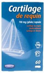 Cartilage de Requin Complément Alimentaire 60 Gélules - Boîte 60 Gélules