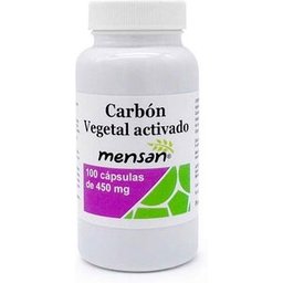 Charbon végétal activé 450mg 100caps