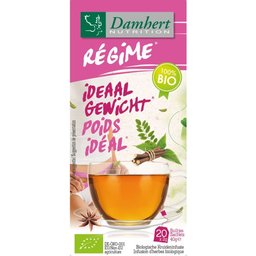 Régime infusion d’herbes bio poids idéal