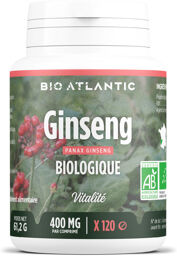 Ginseng Rouge bio 400 mg - comprimés