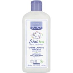 Bébé Bio Crème Lavante Surgras 250ml