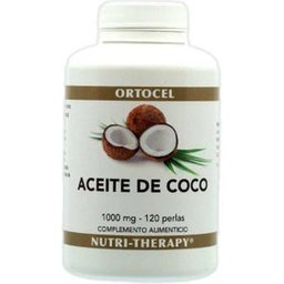 Ortocel Nutri-thérapie Huile de noix de coco 1000Mg 120Pearls