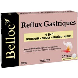 Reflux Gastriques 4 en 1 Comprimés
