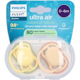 Ultra Air Sucette +0m Air beige/vert