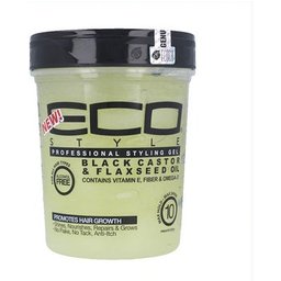 Gel Fixateur Ricin Noir Sans Alcool Forte 946ml