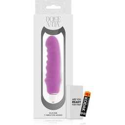 Genius Vibrator Silicone Lila