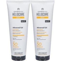 360 ° Advanced Gel SPF 50 + Protection solaire à absorption rapide