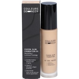 Couleurs DE Noir Fond De Teint Fusion Glow 02 Cool Neutral