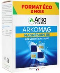 Arkomag Magnésium B6 120 Gel. - Boîte 120 gélules