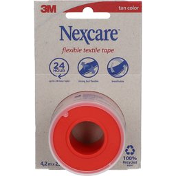 Nexcare™ Ruban Flexible Textile 4,2 m x 25 mm