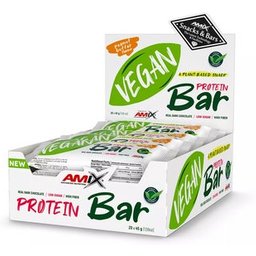 Vegan Protein Bar Crema de Cacahuete 20x45g