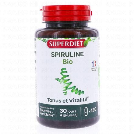 Spiruline 120 gélules