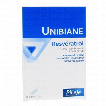 Unibiane Resvératrol 30 comprimés