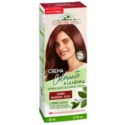 Crème colorante pour cheveux acajou 80ml