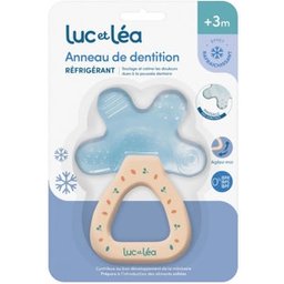 Luc et Léa Anneau de dentition Réfrigérant «Tortue»